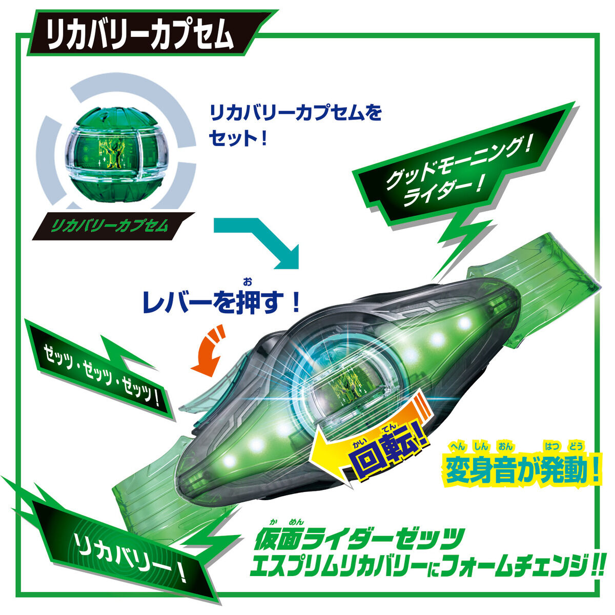 BANDAI 変身ベルト DXゼッツドライバー 4フォームチェンジセット [BANDAI(バンダイ)]