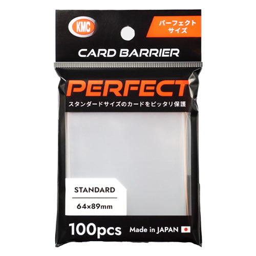 KMC カードバリア―100パーフェクトサイズ 100pcs入り