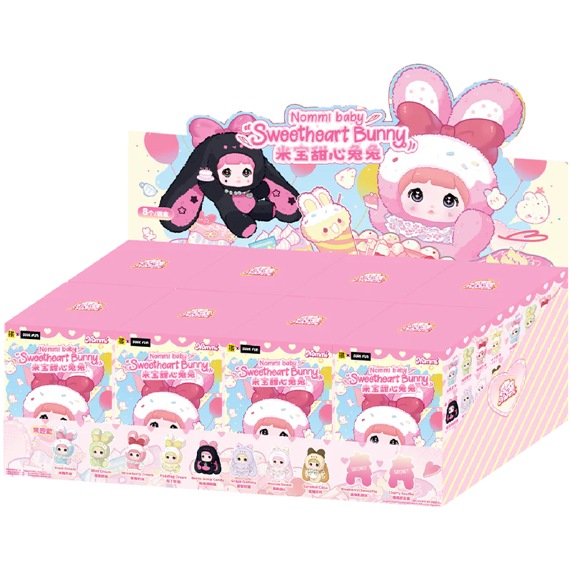 TOPTOY Nommi ベイビー スイートハート バニー ぬいぐるみ キーチェーン ブラインド ボックス [TOPTOY (トップトイ)]