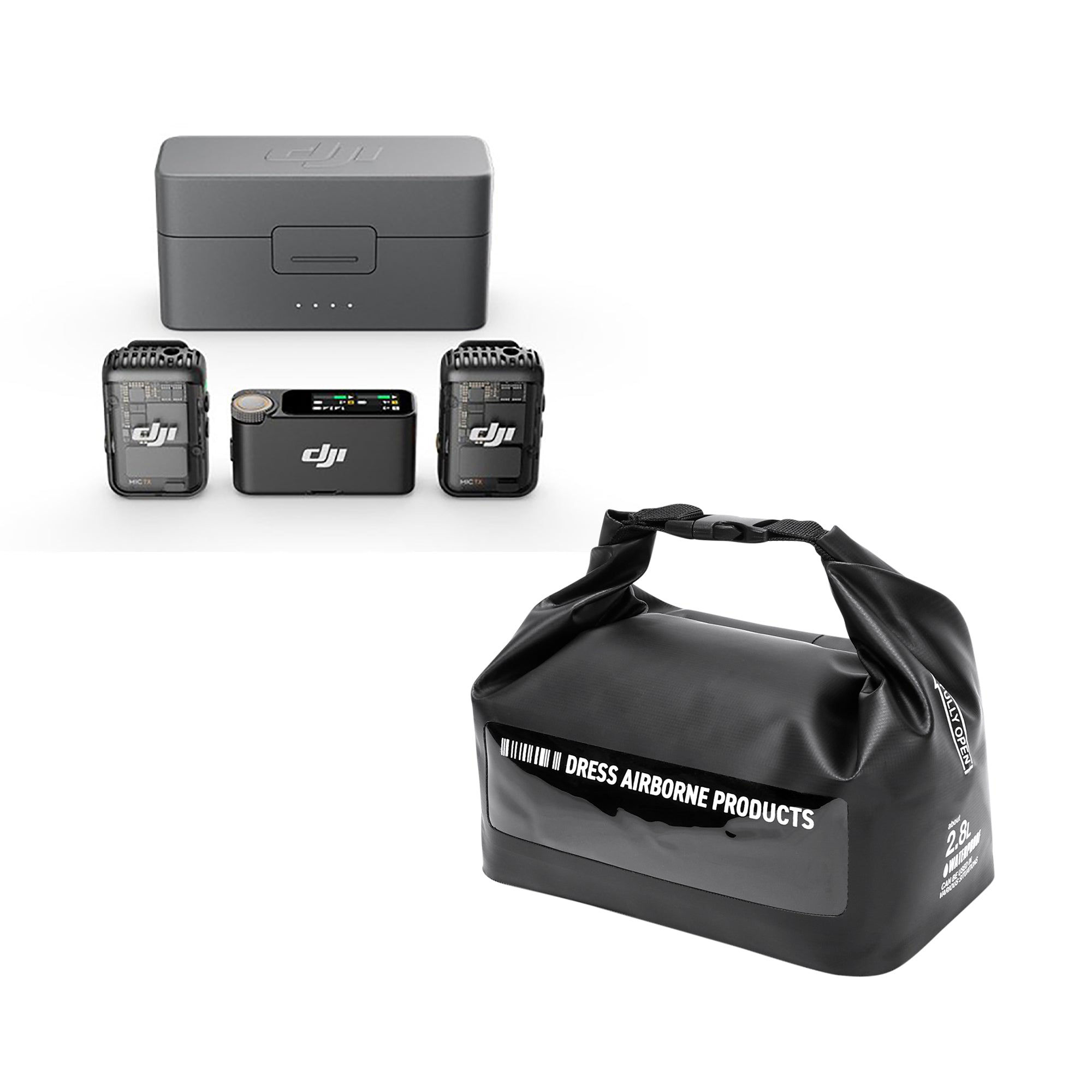 DJI Mic 2 (トランスミッター×2 + レシーバー×1 + 充電ケース) [DJI(ディージェーアイ)]