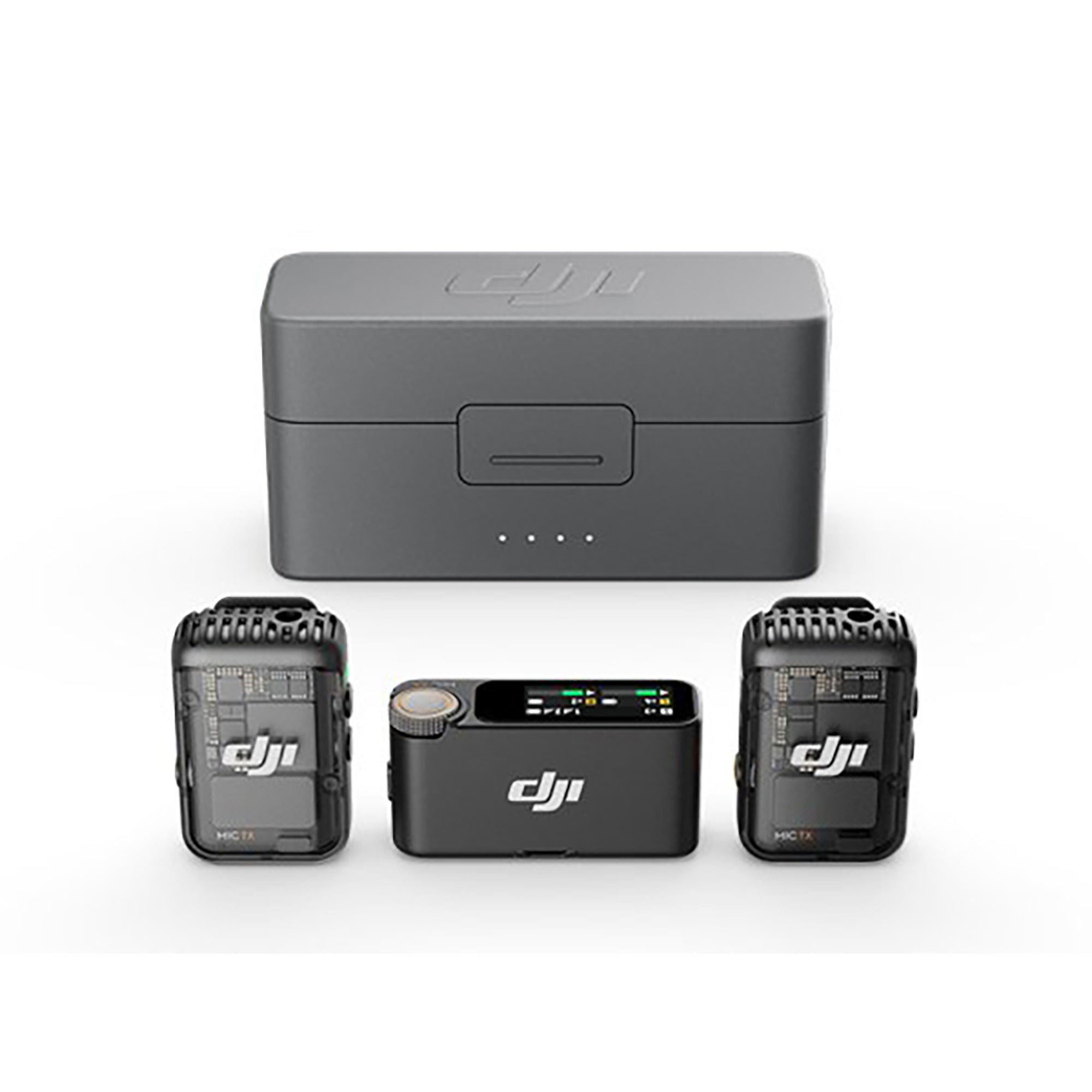 DJI Mic 2｜ワイヤレスマイク 32bitフロート 録音 2TX＋1RX＋充電ケース