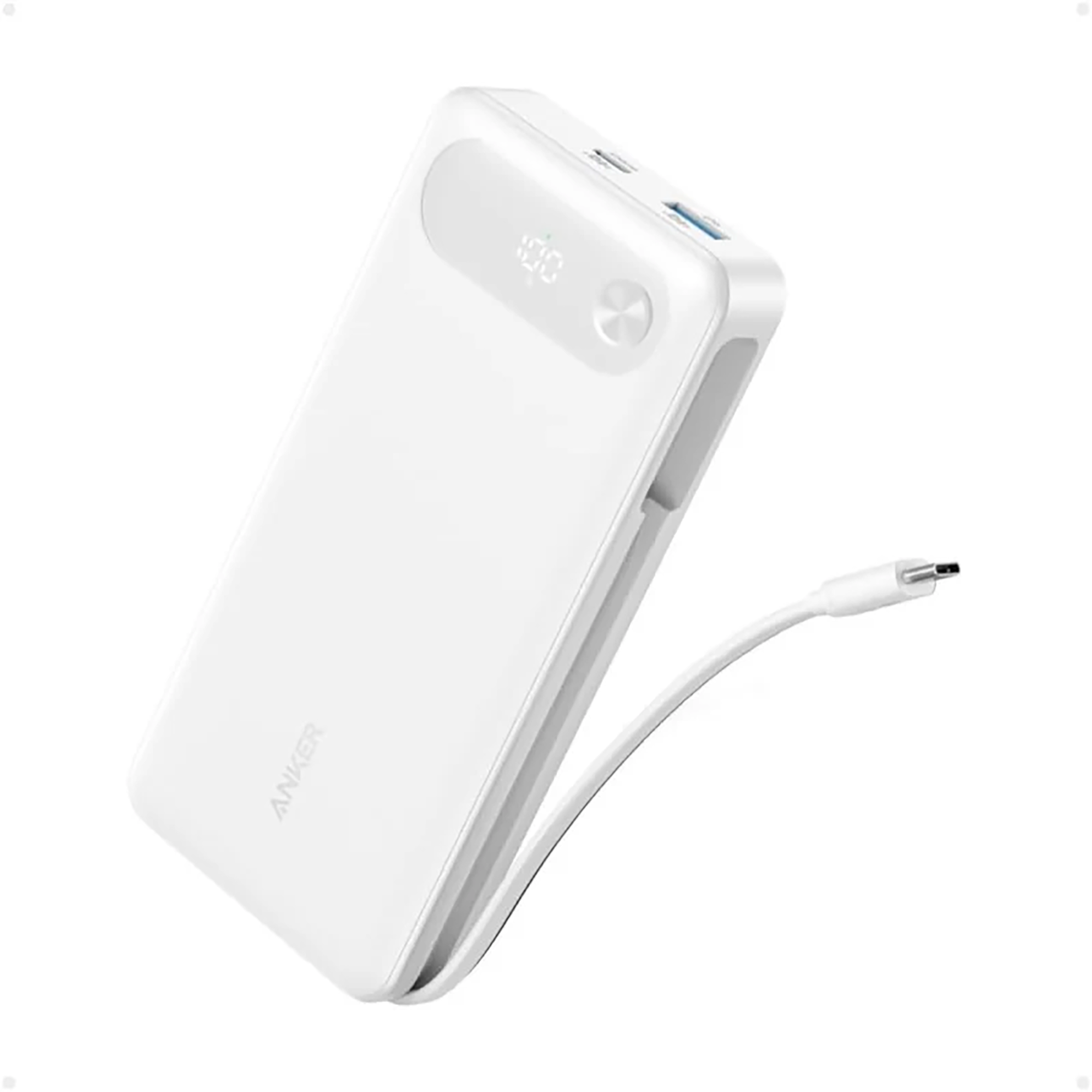Anker Power Bank (20000mAh, 87W, Built-In USB-C ケーブル) [Anker(アンカー)]