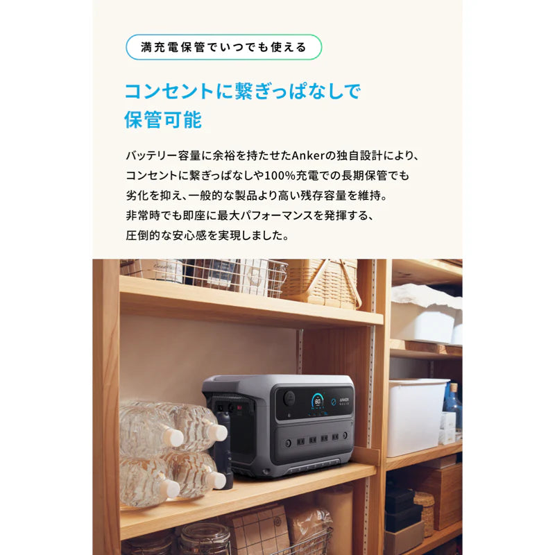 Anker Solix C2000 Gen 2 Portable Power Station [Anker(アンカー)]
