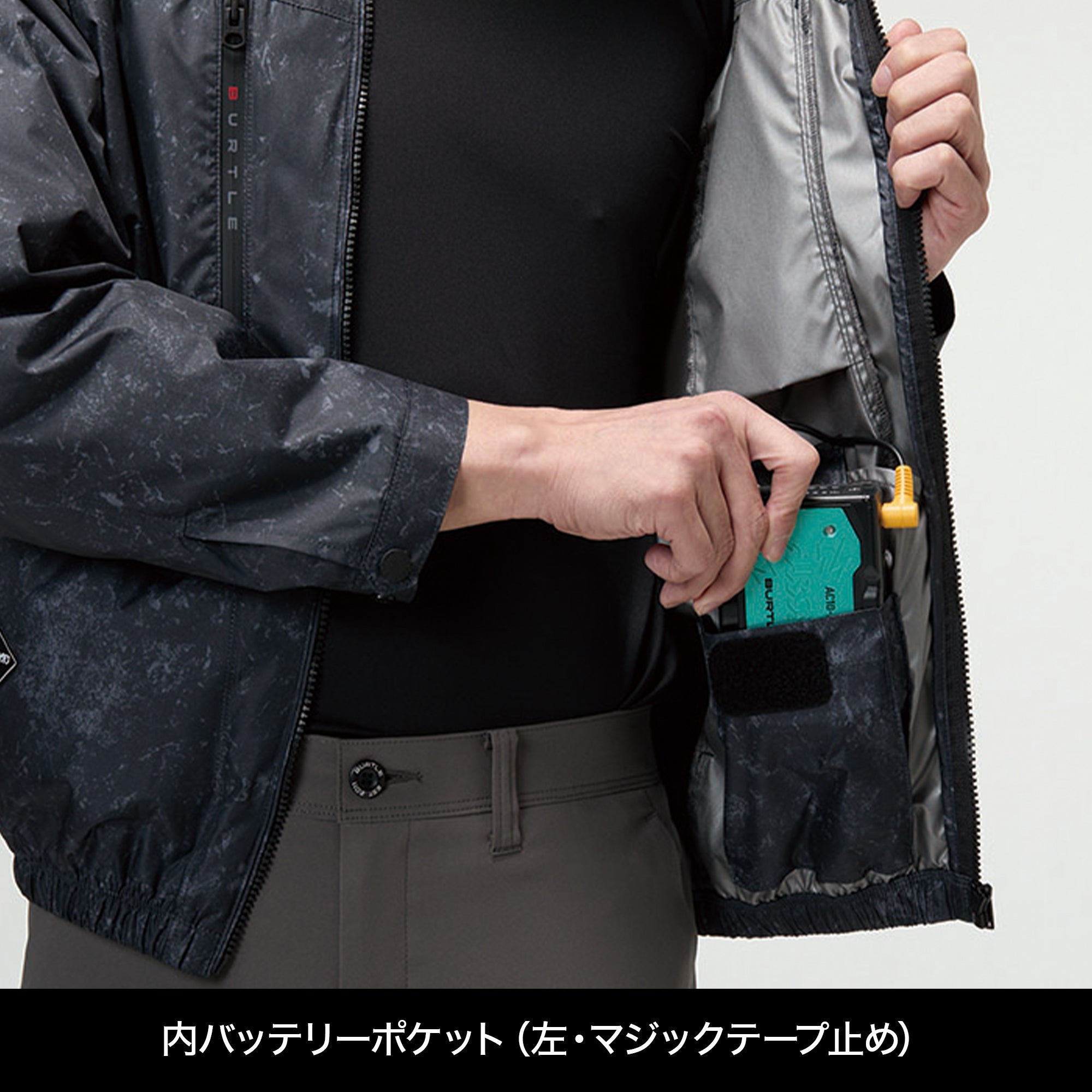 BURTLE AC2096/AC2096HB AC半袖ブルゾン[BURTLE(バートル)]