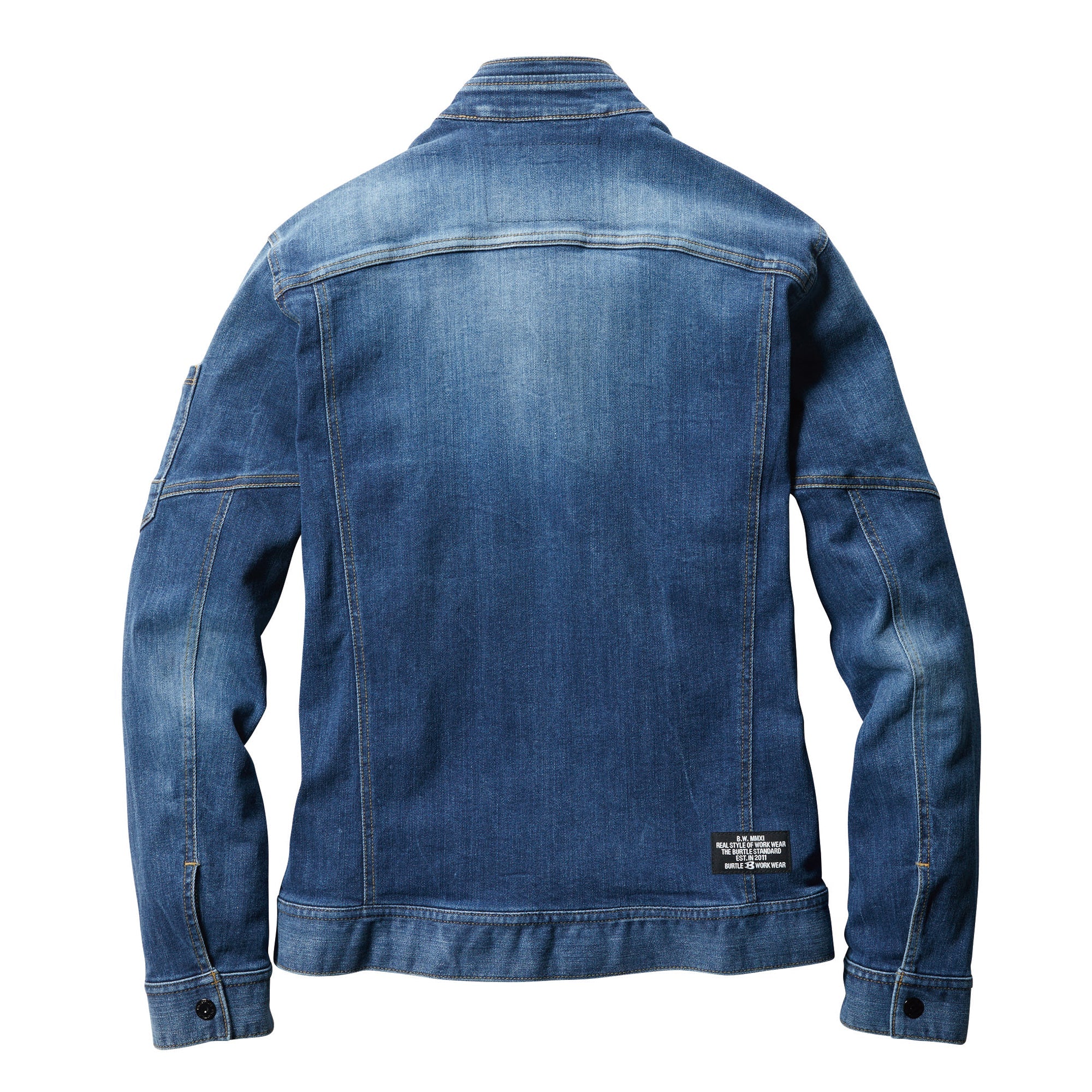 BURTLE コーデュラ・ストレッチデニムジャケット インディゴ 5001 [BURTLE(バートル)]