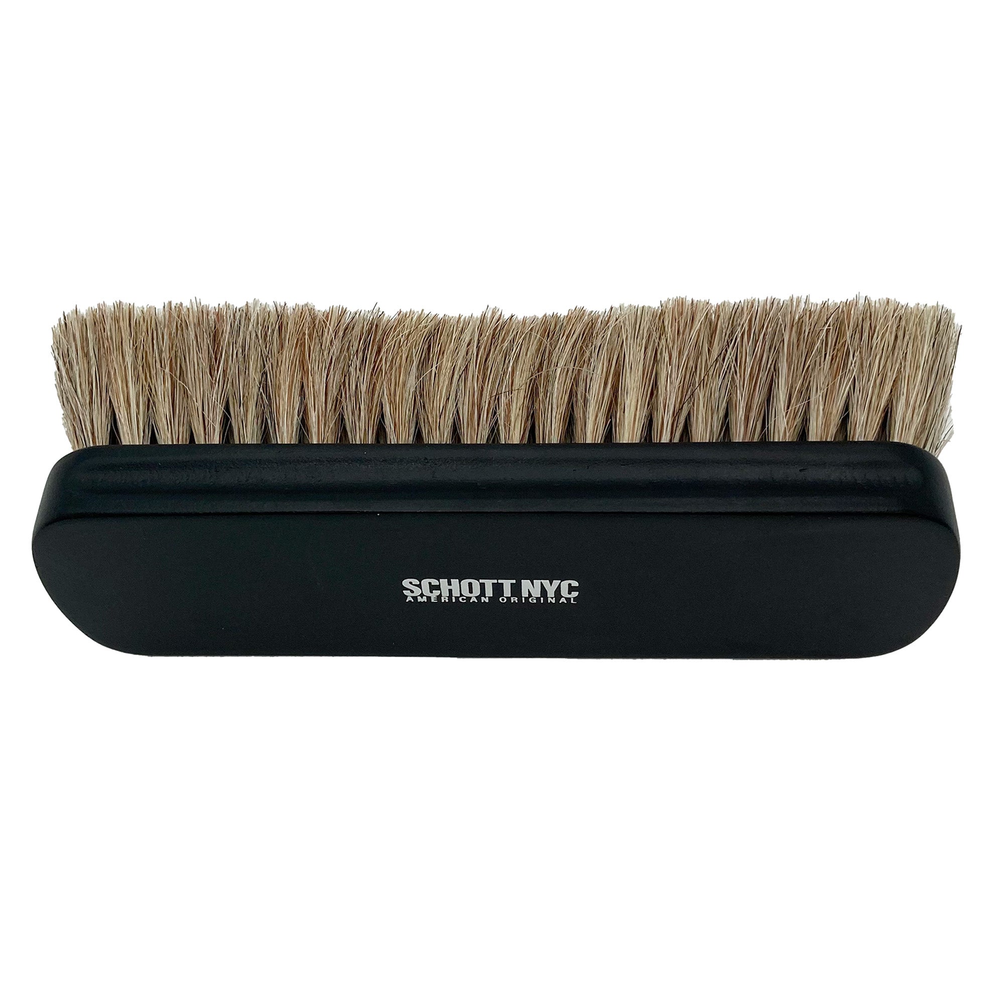 SCHOTT Horse Hair Brush/ホース ヘアブラシ [SCHOTT(ショット)]