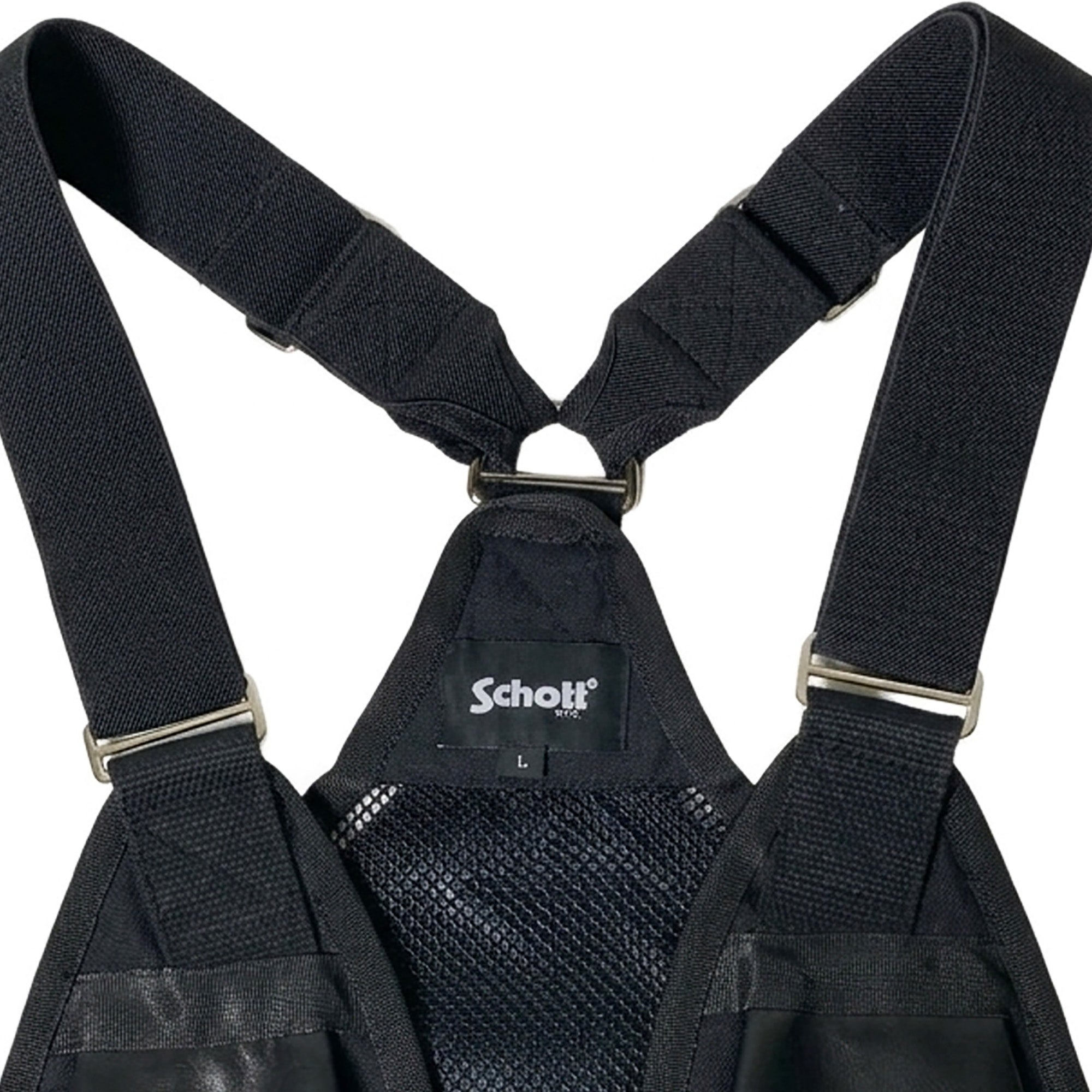 SCHOTT LEATHER LUGGAGE VEST/レザーラゲッジ ベスト [SCHOTT(ショット)]