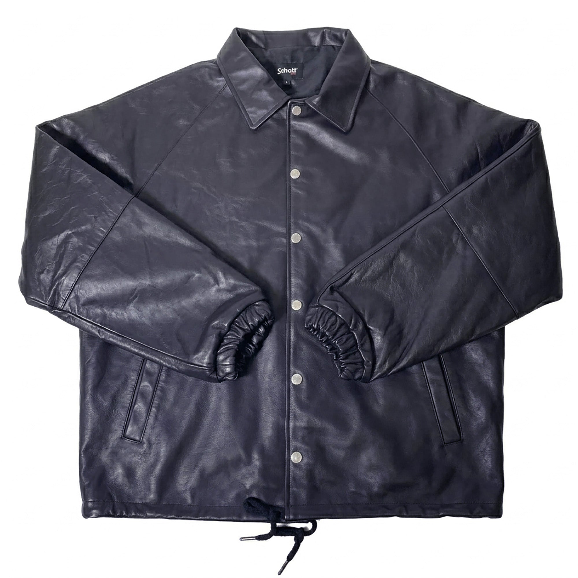 SCHOTT LEATHER TRACKER JACKET/レザートラッカージャケット [SCHOTT(ショット)]