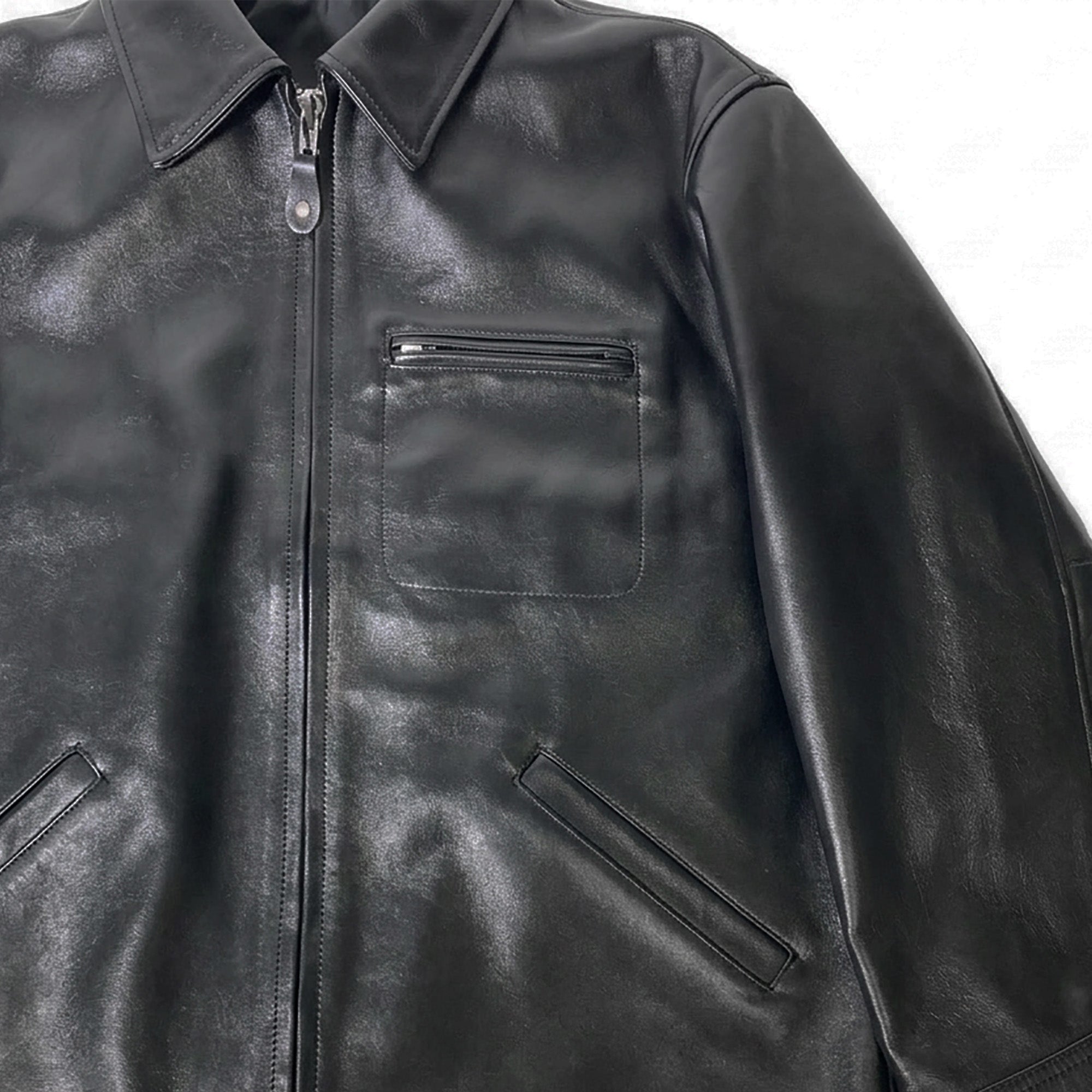 SCHOTT LEATHER TRACKER JACKET/レザートラッカージャケット [SCHOTT(ショット)]