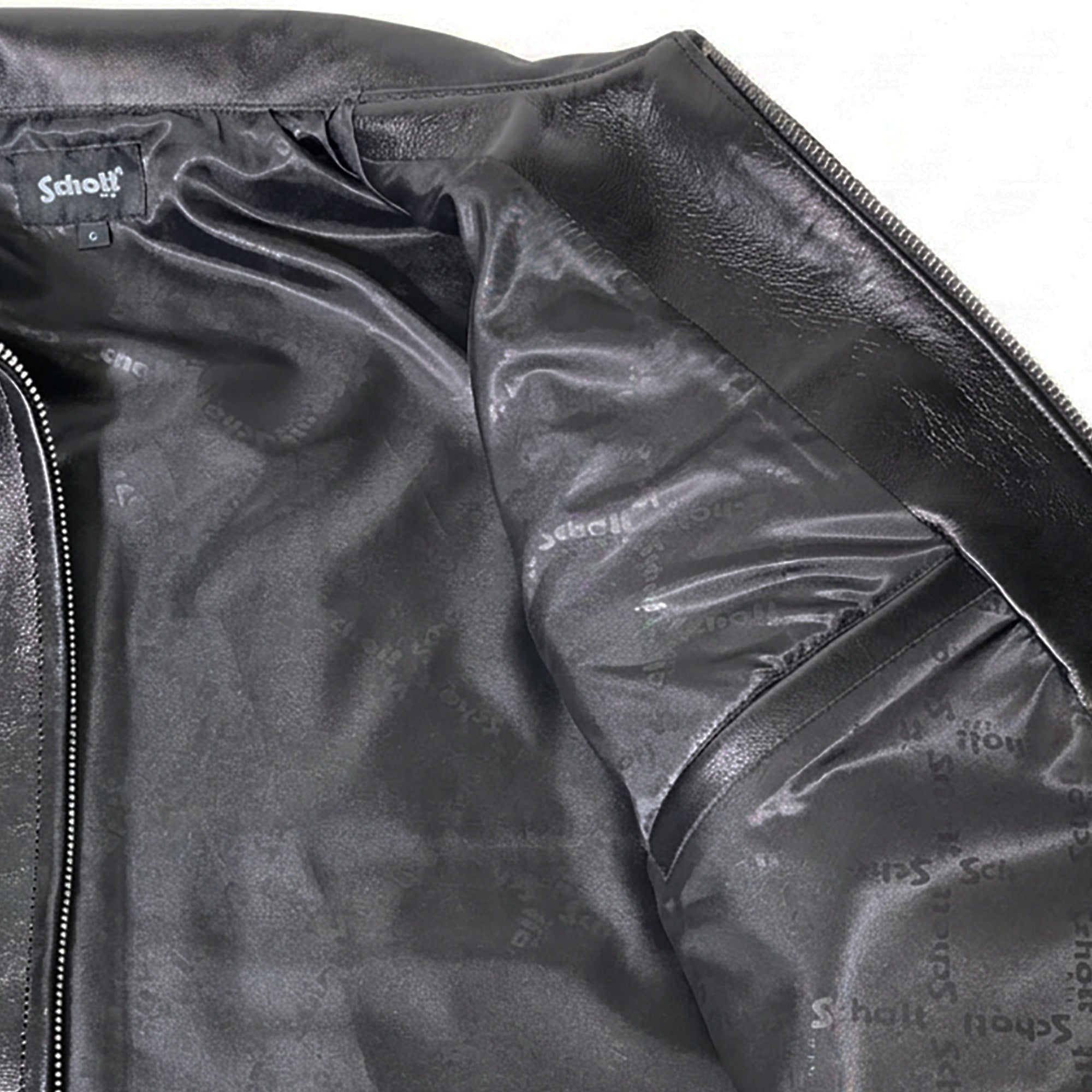 SCHOTT LEATHER TRACKER JACKET/レザートラッカージャケット [SCHOTT(ショット)]