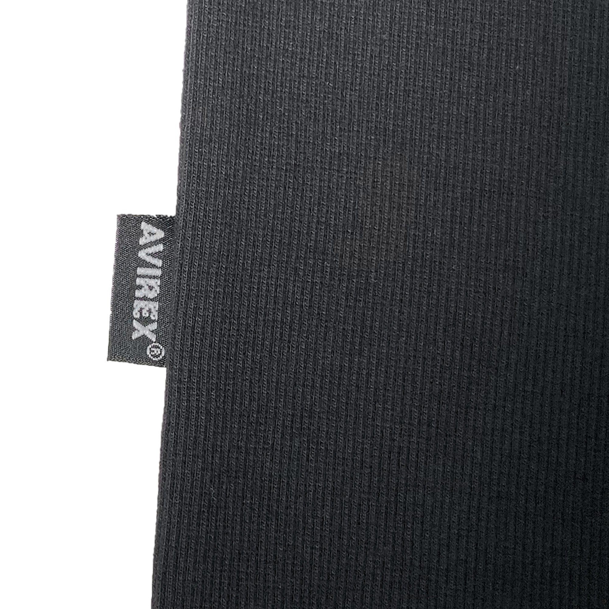 AVIREX 《DAILY/デイリー》RIB L/S CREW NECK T-SHIRT [AVIREX(アヴィレックス)]