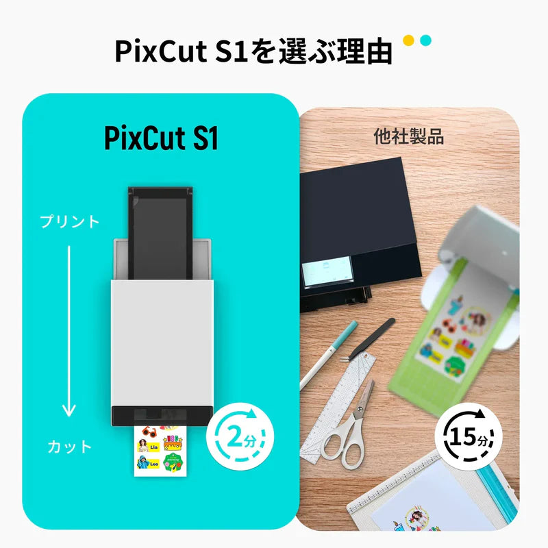Liene  PixCut S1 自動カットフォトステッカープリンター [Liene (ライネン)]