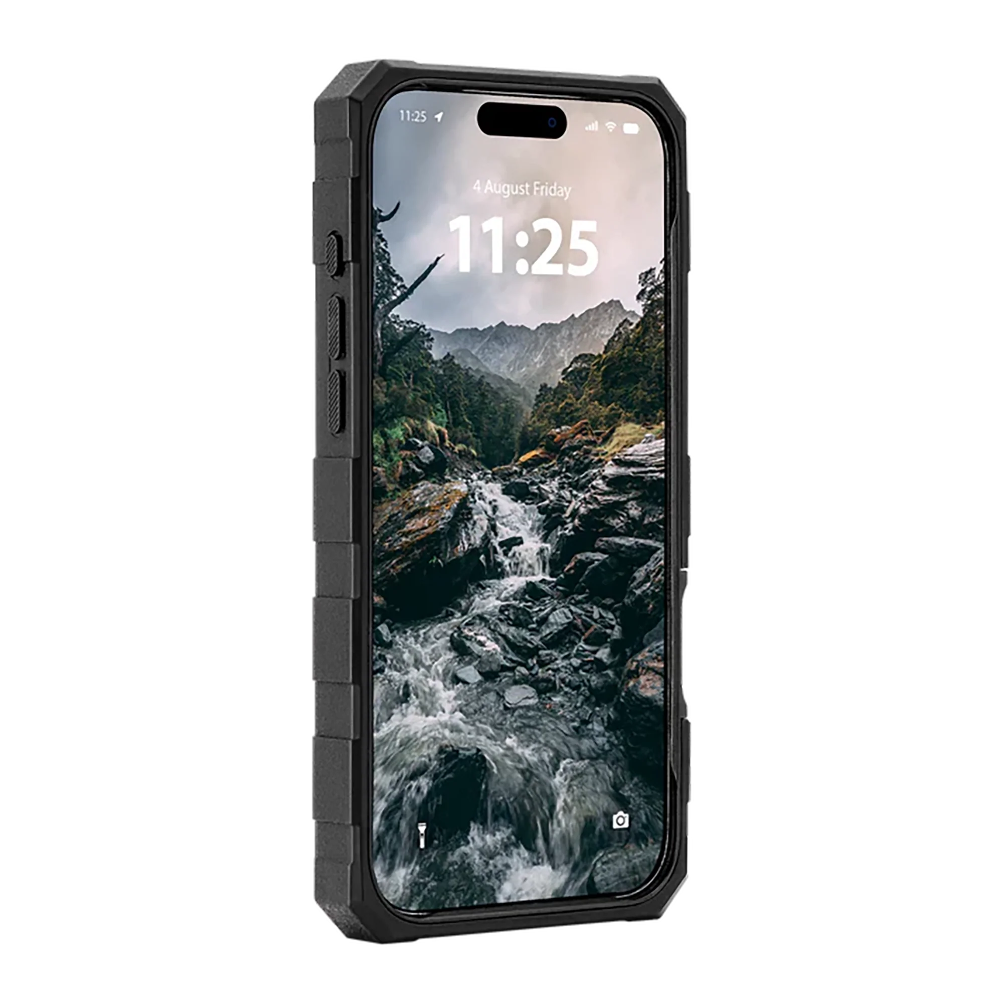 PELICAN SHIELD iPhone17 Pro Max用スマートフォンケース MagSafe対応 スタンド付き【スモーク】 [PELICAN(ペリカン)]